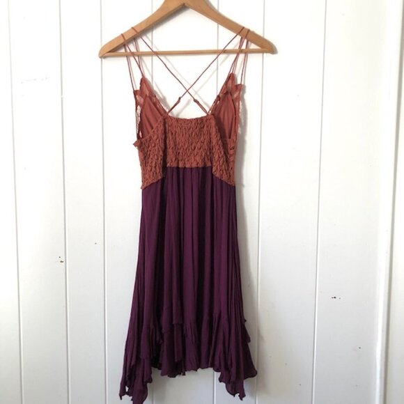 Free People Womens Adella Mini Slip Dress X-Small - Picture 6 of 13